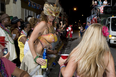 Body Painting 2010 photo - Duval Street, Key West